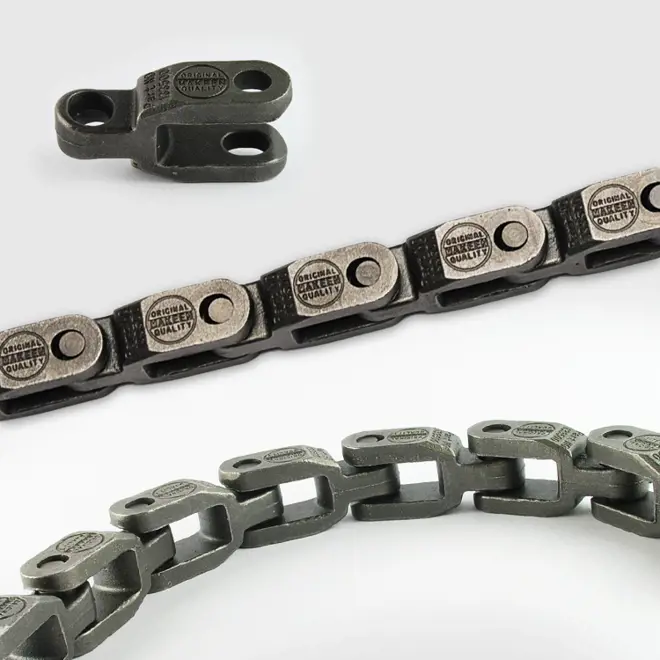 MAKEEN Energy chain conveyor Image of a MAKEEN Energy's own chain for conveyors